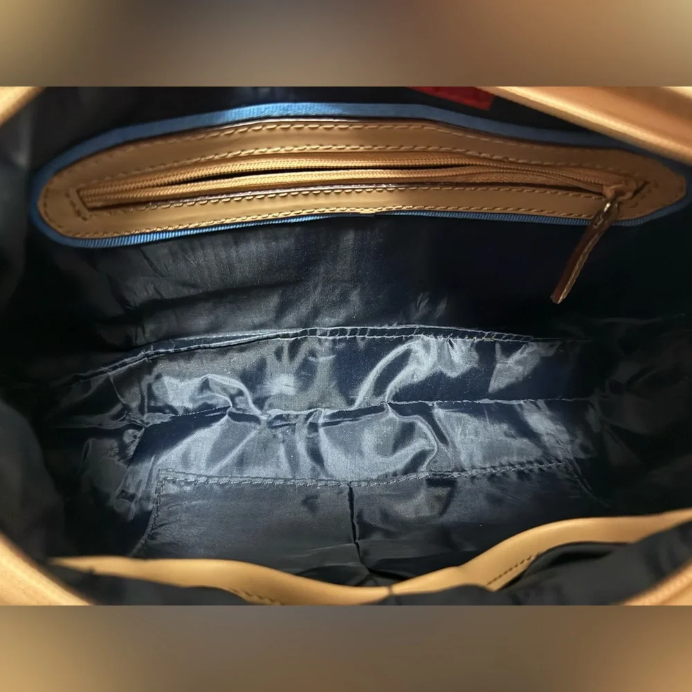 Tommy Hilfiger Navy Floral Shoulder Bag - Picture 7 of 13